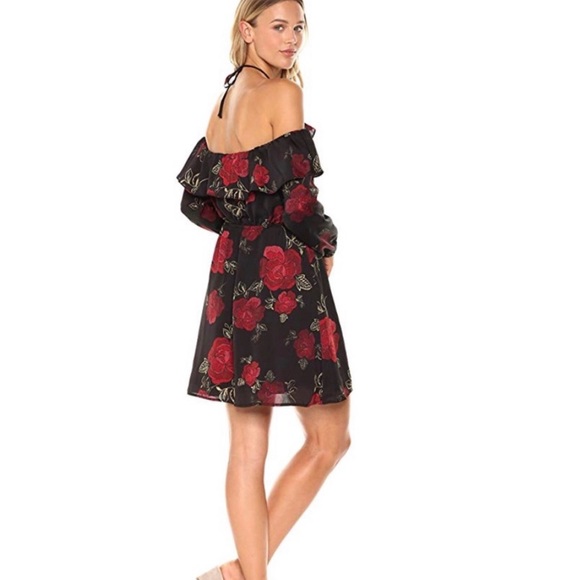 Cupcakes & Cashmere Rose Floral Halter Dress - Picture 2 of 14